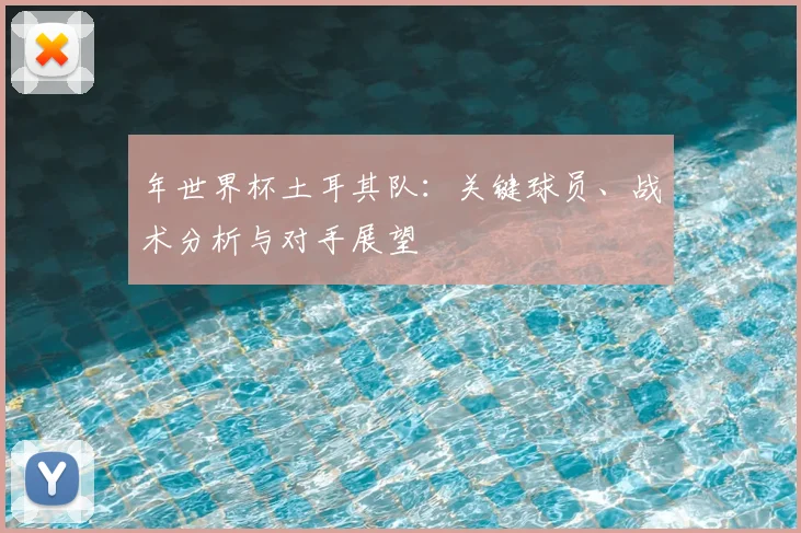年世界杯土耳其队：关键球员、战术分析与对手展望
